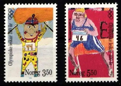 Norwegen 1206-1207 postfrisch #NI366