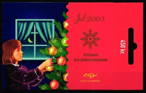 Island 1049 postfrisch als Markenheftchen #NI380