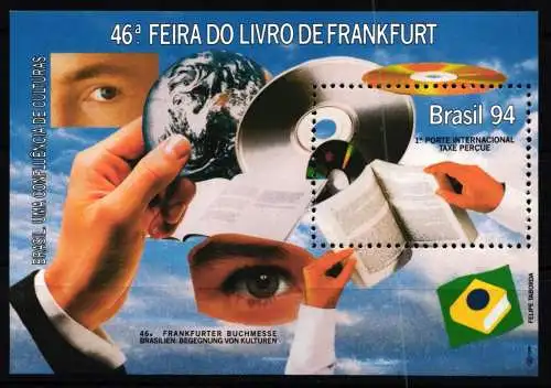 Brasilien Block 94 postfrisch #NK714