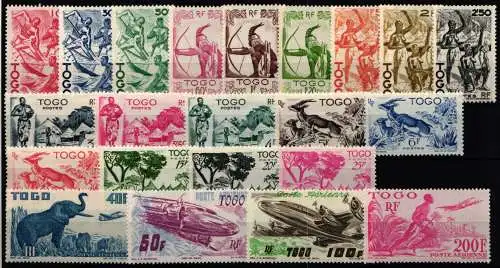 Togo Jahrgang 1947 postfrisch #NK474