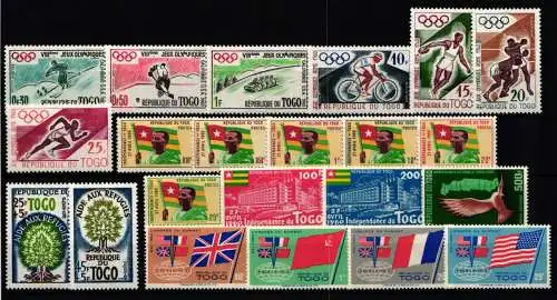 Togo Jahrgang 1960 postfrisch #NK480