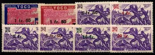 Togo 187-194 postfrisch #NK473