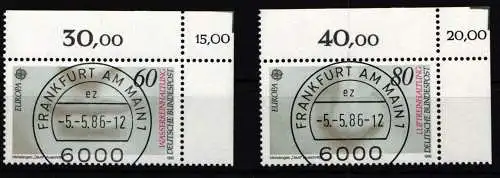 BRD Bund 1278-1279 gestempelt KBWZ #NO257