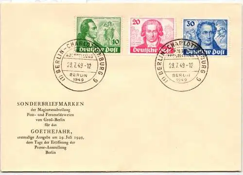 Berlin 61-63 als Ersttagsbrief #NO201