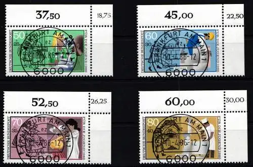 BRD Bund 1274-1277 gestempelt KBWZ #NO256