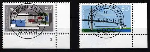 BRD Bund 1321-1322 gestempelt mit Formnummer 1/0 #NO269