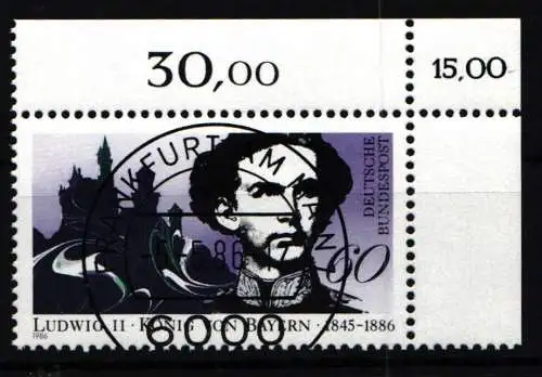 BRD Bund 1281 gestempelt KBWZ #NO259