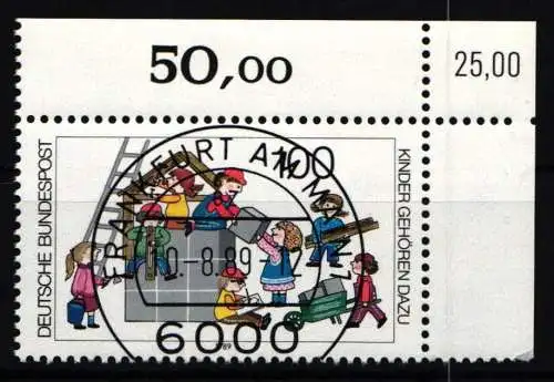 BRD Bund 1435 gestempelt KBWZ #NO295