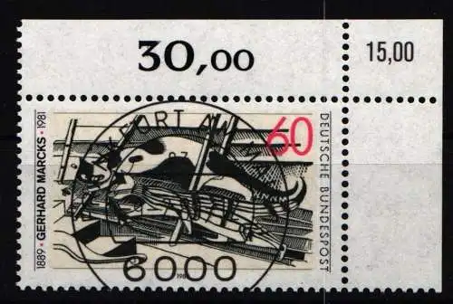 BRD Bund 1410 gestempelt KBWZ #NO283