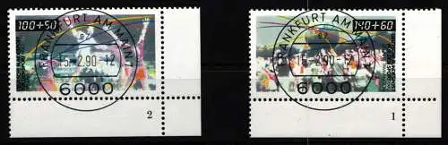 BRD Bund 1449-1950 gestempelt mit Formnummer 1/2 #NO304