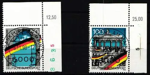 BRD Bund 1481 I-1482 I gestempelt KBWZ #NO316