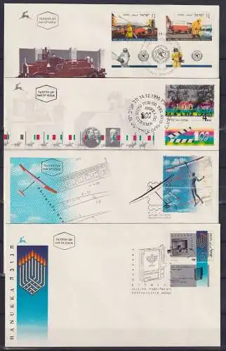 Israel FDC Lot aus 1995 als Ersttagsbrief #NK594