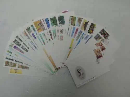 Thailand FDCs großes Lot aus 1989-200 als Ersttagsbrief #NK571