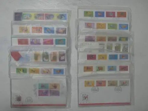 Hong Kong großes Lot FDCs aus den Jahren 1988-2000 als Ersttagsbrief #NK569