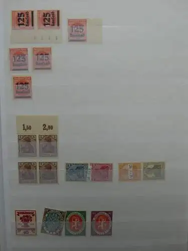 Deutsches Reich hauptsächlich Infla mit gepr. Marken im Einsteckalbum #LY991