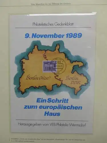 Motiv "10 Jahre Deutsche Einheit" aus Abo Bezug im Post Vordruck #LY986