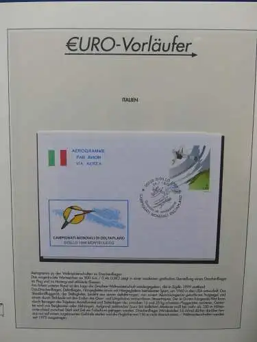 Motiv "Euro Vorläufer" im Abo besammelt (viel Nominale) auf Göde Seiten #LZ012