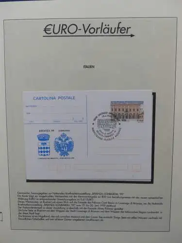 Motiv "Euro Vorläufer" im Abo besammelt (viel Nominale) auf Göde Seiten #LZ012