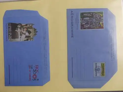 Vatikan Binder mit hauptsächlich Ganzsachen im Binder #LY998