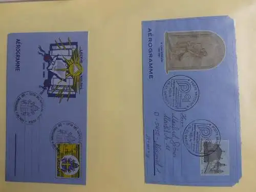 Vatikan Binder mit hauptsächlich Ganzsachen im Binder #LY998