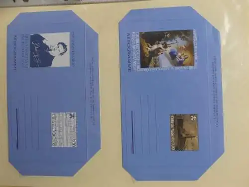 Vatikan Binder mit hauptsächlich Ganzsachen im Binder #LY998