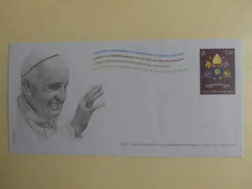 Vatikan Binder mit hauptsächlich Ganzsachen im Binder #LY998