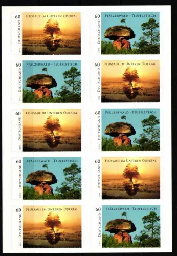 BRD Bund FB 39 postfrisch Folienblatt #JN039