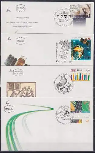 Israel FDC Lot aus 1996 als Ersttagsbrief #NO408