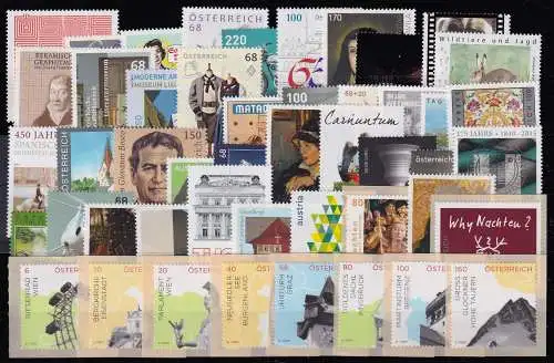 Österreich Jahrgang 2015 ohne Block 88 postfrisch #NK821