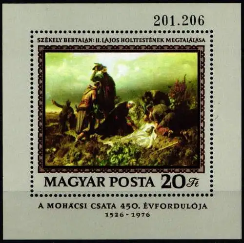Ungarn Block 120 postfrisch #NP111