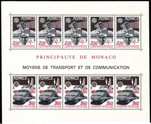 Monaco Block 39 postfrisch #NP191