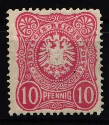 Deutsches Reich 41 II b postfrisch geprüft Zenker BPP #NJ764