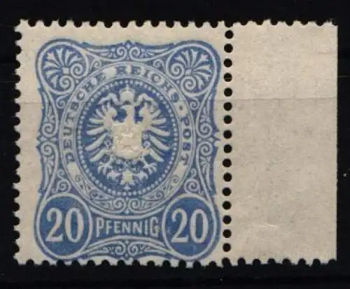 Deutsches Reich 41 II b postfrisch Befund Wiegand BPP #NJ765