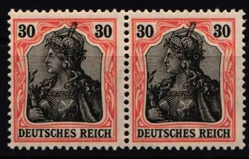 Deutsches Reich 89 II y postfrisch Paar geprüft Dr. Hochstädter BPP #NJ840