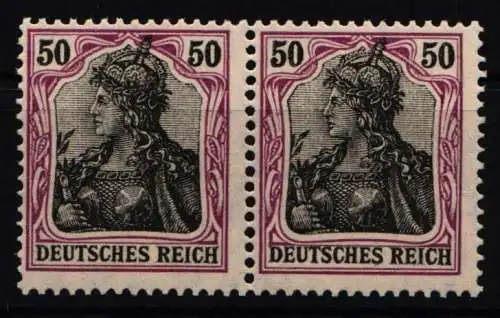 Deutsches Reich 91 II y P OR postfrisch Paar geprüft Dr. Hochstädter BPP #NJ848