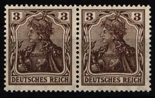 Deutsches Reich 84 II b postfrisch Paar, geprüft Dr. Hochstädter BPP #NJ821