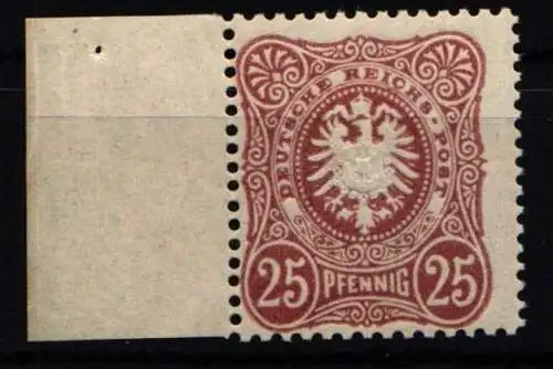 Deutsches Reich 43 II c postfrisch geprüft Jäschke BPP #NJ770