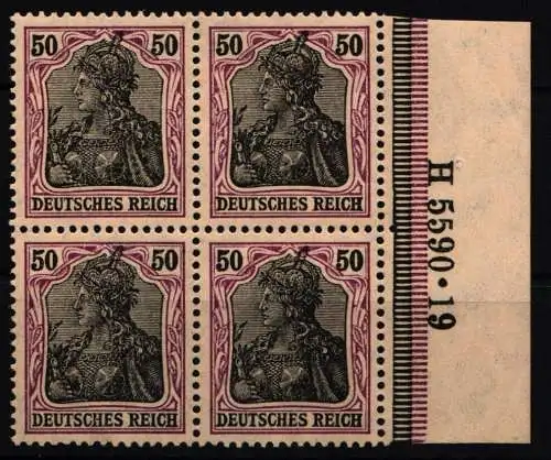 Deutsches Reich 91 II HAN postfrisch H 5590.19 #NJ858