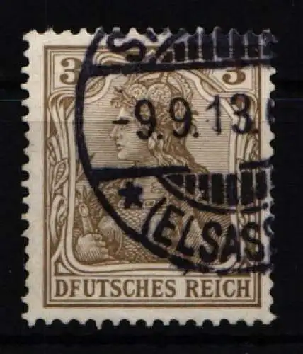 Deutsches Reich 69 I I postfrisch mit Plattenfehler I #NJ859