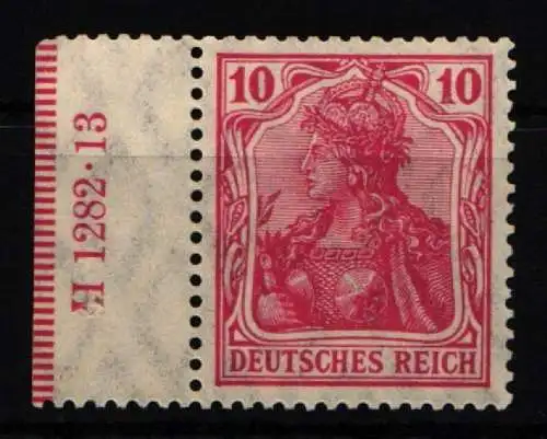 Deutsches Reich 86 I b HAN postfrisch H 1282.13, geprüft Oechsner BPP #NJ924