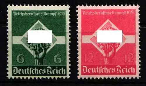 Deutsches Reich 571-572 postfrisch #NJ972