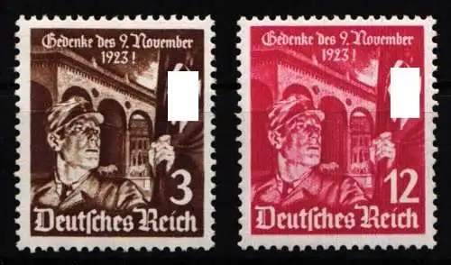 Deutsches Reich 598-599 postfrisch #NJ967