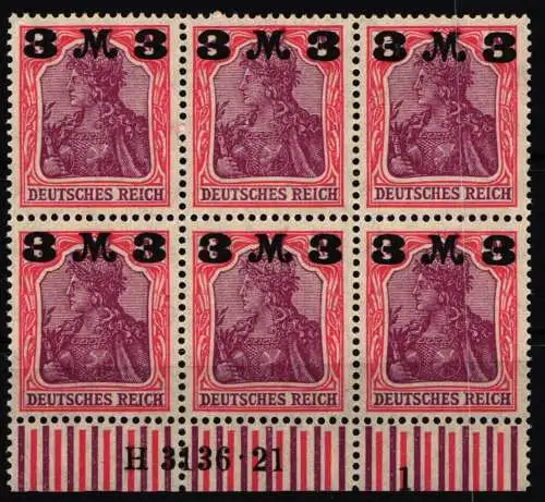 Deutsches Reich 155 I HAN postfrisch H 3136.21 #NL011
