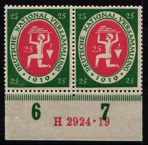 Deutsches Reich 109 HAN postfrisch H 2924.19 #NL047