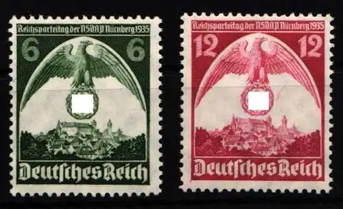 Deutsches Reich 586-587 postfrisch #NJ968