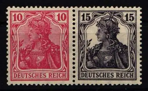 Deutsches Reich W 12 aa postfrisch #NL124