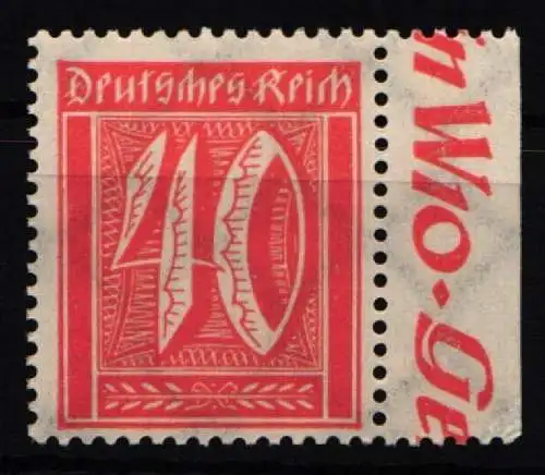 Deutsches Reich 182 dgz postfrisch #NL183