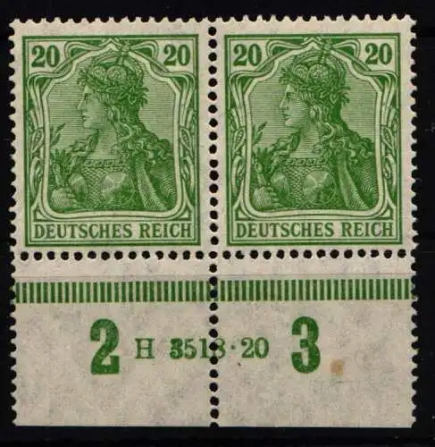 Deutsches Reich 143 b HAN postfrisch H 3518.20, geprüft Infla Berlin #NL136