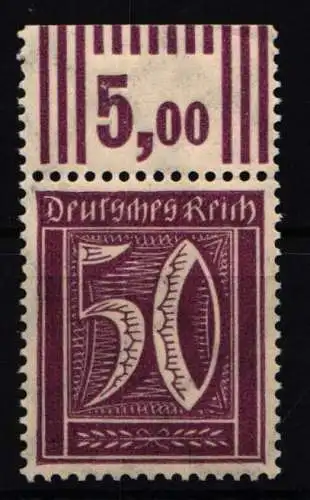 Deutsches Reich 183 W OR postfrisch W OR 3`7`3 #NL188