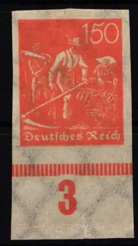 Deutsches Reich 189 U postfrisch #NL208